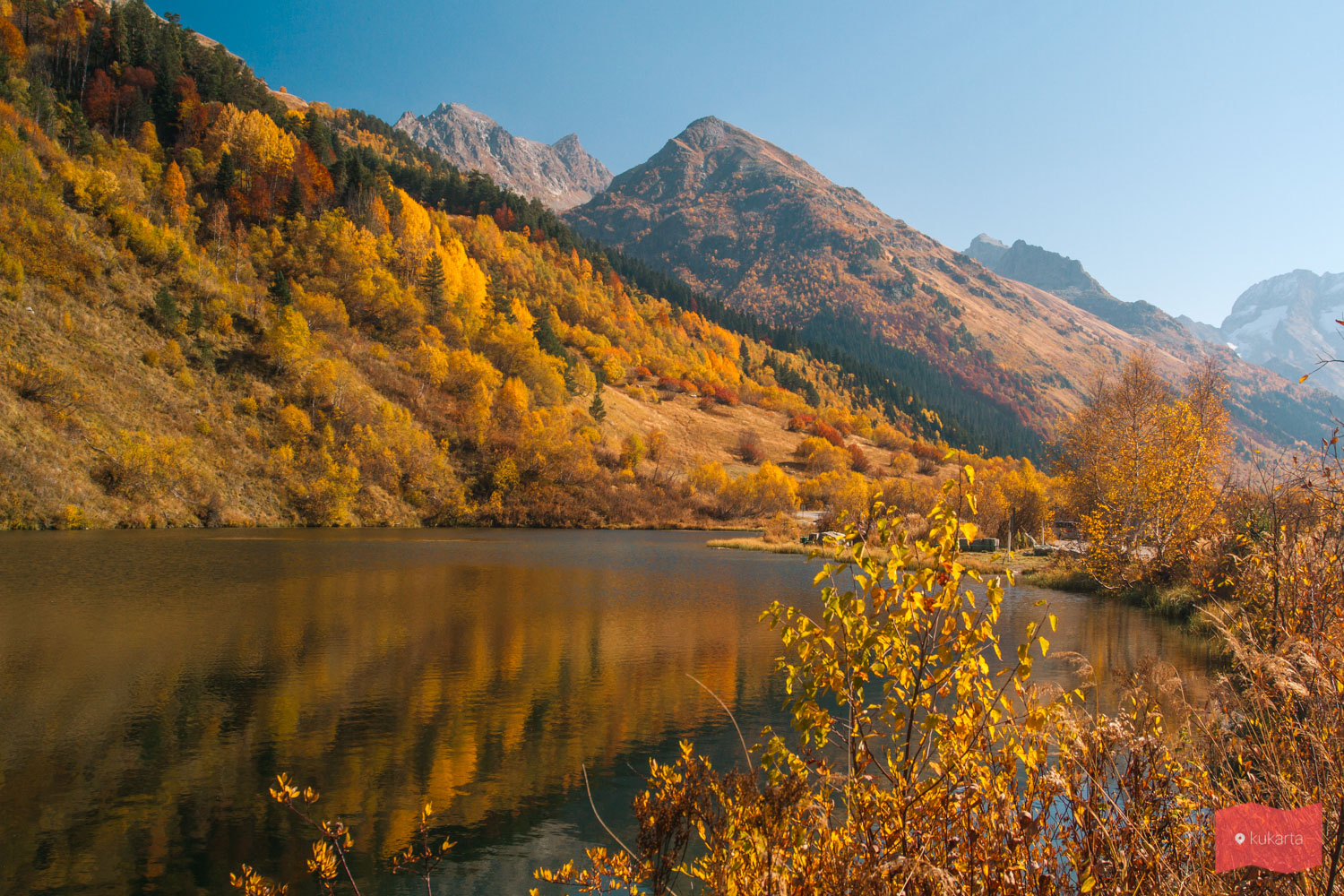 Озеро Туманлы-Кель, Домбай — фото, как добраься и стоимость