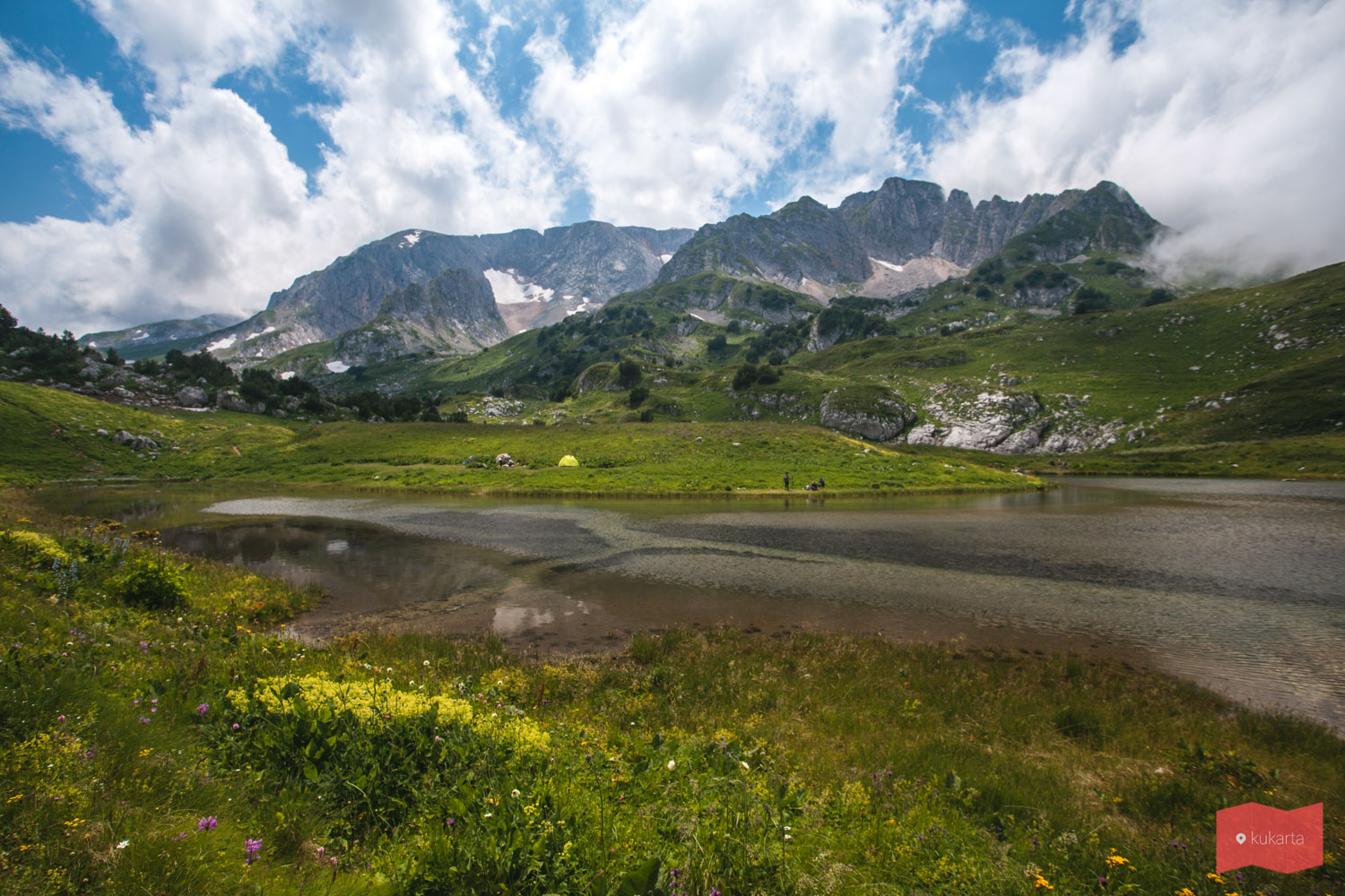 Озеро Псенодах, Адыгея, Кавказский заповедник