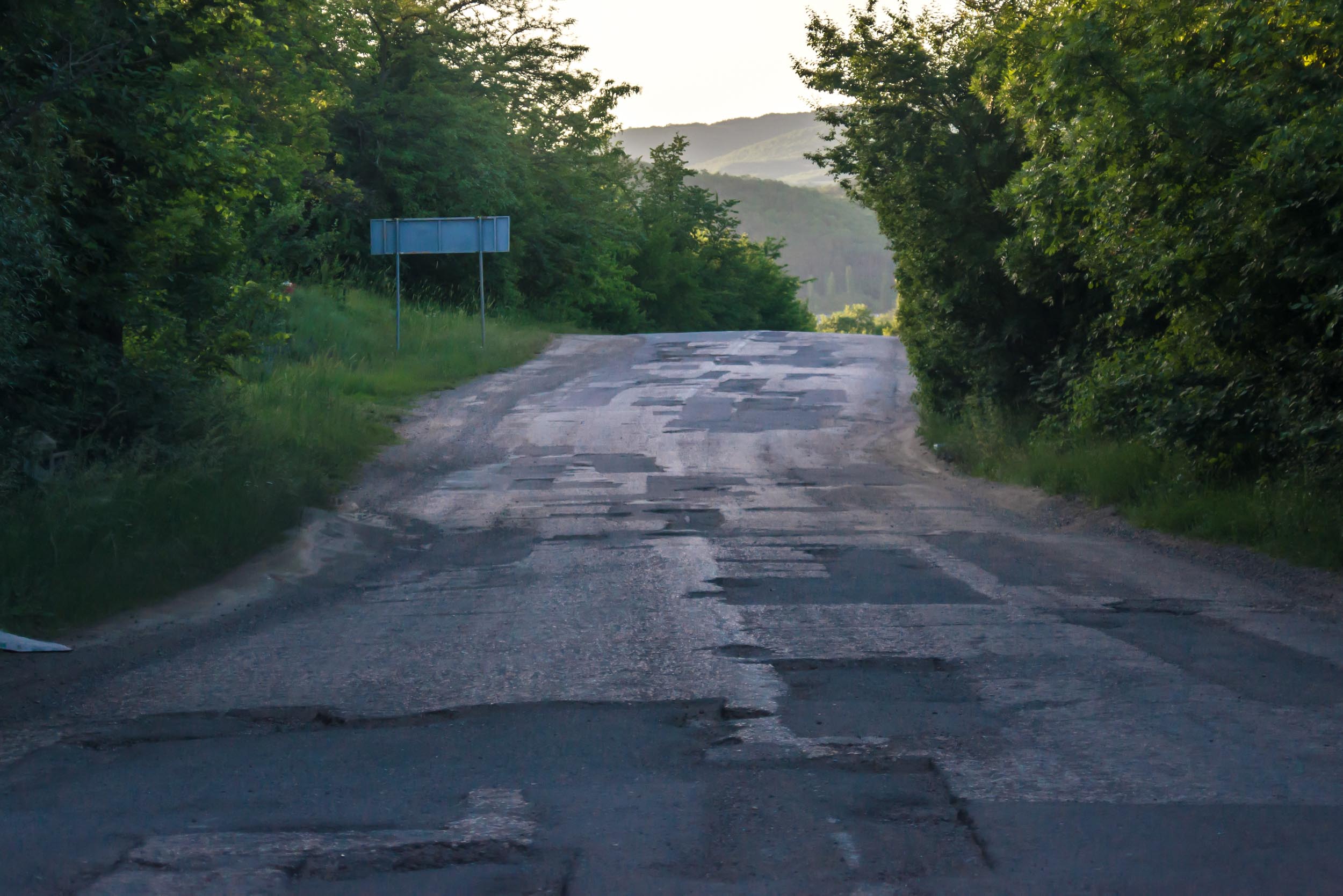 Дороги в Крыму