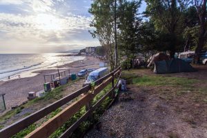 Кемпинг «Турист», пляж Золотой берег