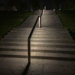 Парк Краснодар (Галицкого) в ночной подсветке